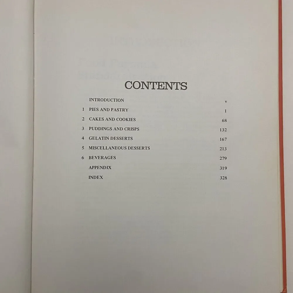 Fundamentals of Quantity Food Preparation : Desserts and Beverages (1975)